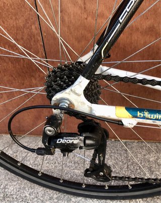 Bicicleta Btwin Alu/Carbono Talla L 57cm