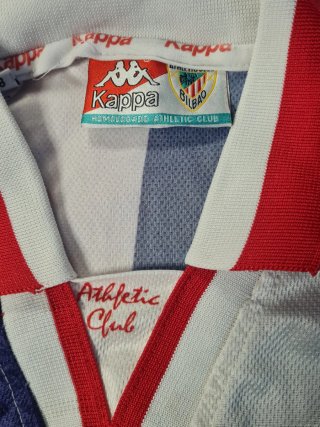 Camiseta Athletic Club Kappa Vintage Infantil