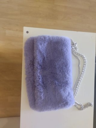 Abrigo Bershka Morado Talla L y bolso a juego