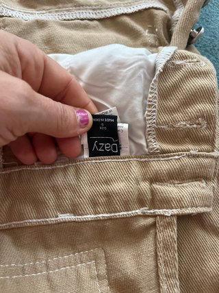 Mono corto beige