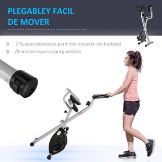 Bicicleta Estática Plegable