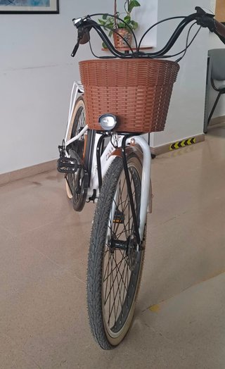 Bicicleta Eléctrica Paseo Biwbik Blanca