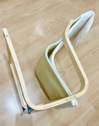 Sillón infantil Poäng con funda y cojín