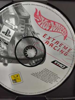 PS1 Hot Wheels Extreme Racing