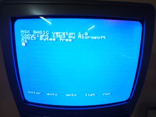 Ordenador Canon V-20 64K MSX