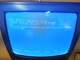Ordenador Canon V-20 64K MSX