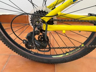 Bicicleta Montaña Amarilla Condor