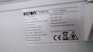 ARCÓN CONGELADOR 105L Blanco VENTA EN PERSONA