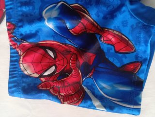 Costume da bagno bambino Spiderman 7/8 anni