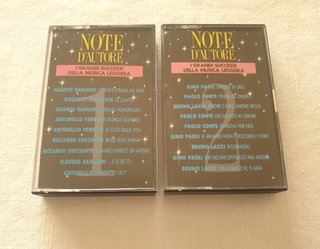 Cassette audio musicassette Note d'Autore pz.7