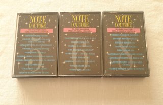 Cassette audio musicassette Note d'Autore pz.7