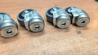 Ruedas giratorias ARSA 60x24 mm