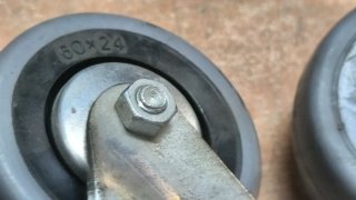 Ruedas giratorias ARSA 60x24 mm