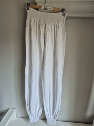 Conjunto verano: Camiseta rayas y pantalón bombach