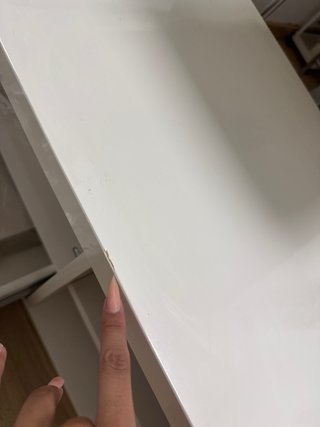 Mueble bajo blanco