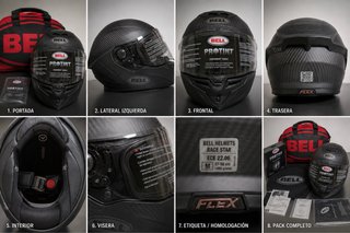 Casco Bell Race Star Flex DLX Talla M Nuevo