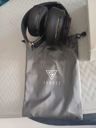Auriculares Inalámbricos Diadema Negros y Plateado