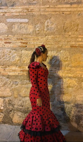 Traje de flamenca talla 34
