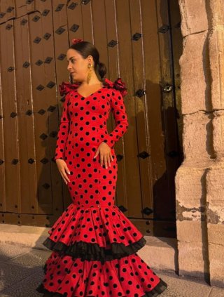 Traje de flamenca talla 34