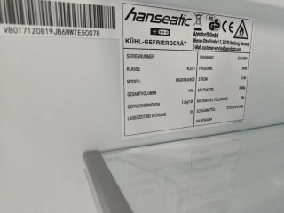 Nevera negra hanseática Garantía + entrega