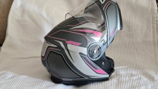 Casco GIVI X21 Negro - Rosa
