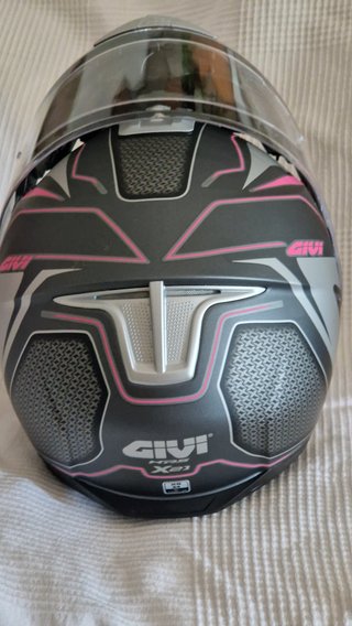 Casco GIVI X21 Negro - Rosa