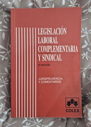 Legislación laboral complementaria y sindical