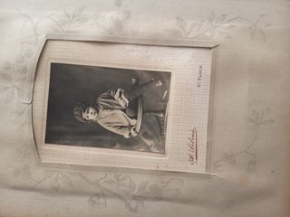 Álbum Fotos Antiguo Belle Époque Art Nouveau