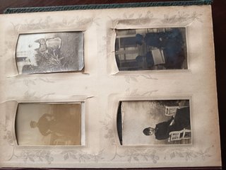 Álbum Fotos Antiguo Belle Époque Art Nouveau