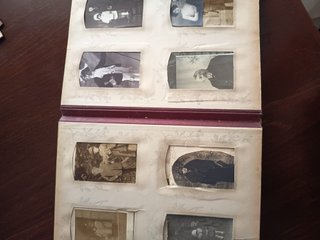 Álbum Fotos Antiguo Belle Époque Art Nouveau
