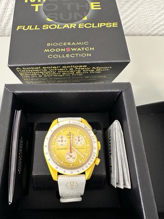 Swatch x Omega Mission to the Sun Solar Eclipse