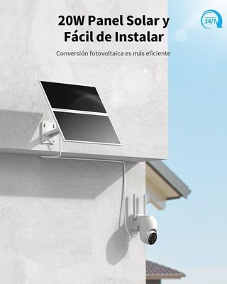 Cámara Vigilancia Solar 4G 20W NUEVA