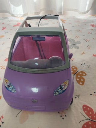 Coche y gasolinera Barbie juguete