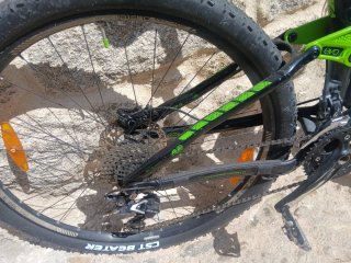 Bicicleta Montaña Trek Negra/Verde