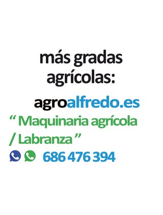 Gradas hidráulicas 24 Discos y 24 Pulgadas.