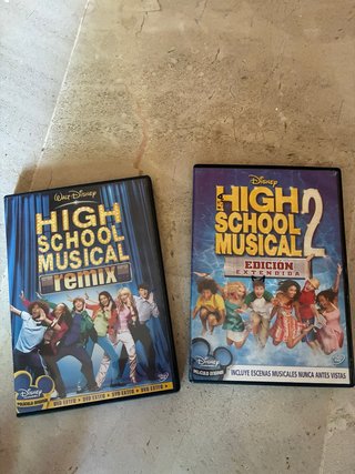 DVD High School Musical 1 y 2 (Español)