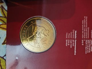 Sello y moneda 400 años Casa de la Moneda