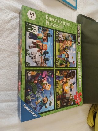 Ravensburger Minecraft Puzzle 4x100