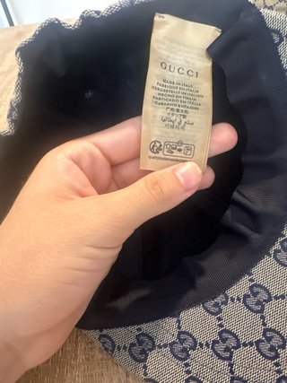 Gorra Gucci Beige y Marrón