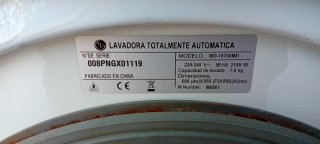 Lavadora LG Direct Drive 7 kg Electrodomésticos