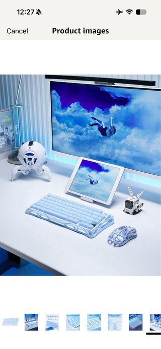 GravaStar Mercury K1 Mechanical Wireless Gaming Ke