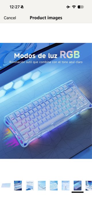 GravaStar Mercury K1 Mechanical Wireless Gaming Ke
