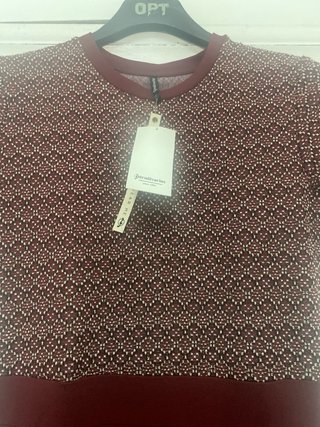 Vestido midi señora algodón y poliéster