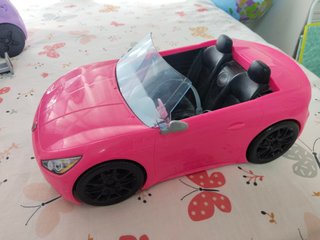 Coche de Juguete Barbie Rosa