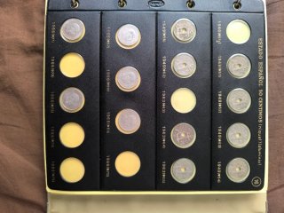 Álbum Monedas Pardo Estado Español Franco