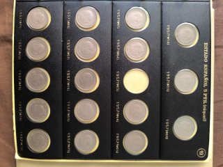 Álbum Monedas Pardo Estado Español Franco