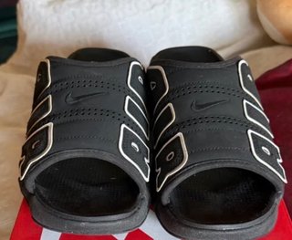 Chanclas Nike Air Uptempo Negras Talla 44