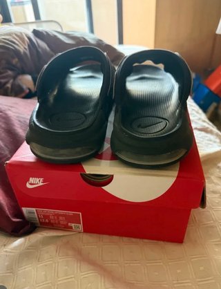 Chanclas Nike Air Uptempo Negras Talla 44