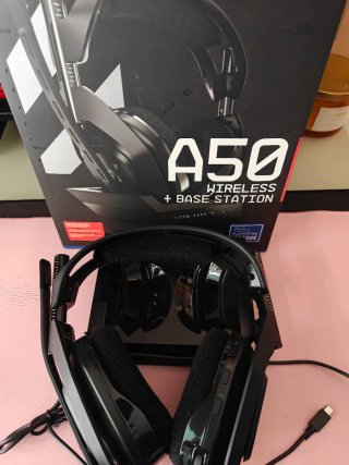 Astro A50 Gen 4 Wireless + Base PS5/PS4/PC
