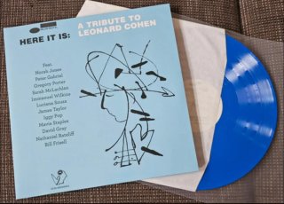 Vinilo Here it is: A tribute to Leonard Cohen.Azul